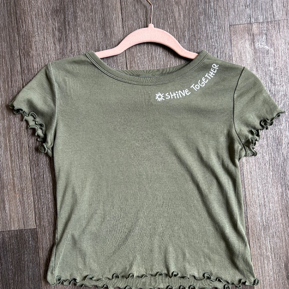 Old Navy Kids Green Shirt